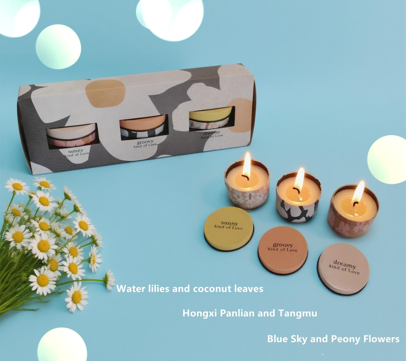 Trapezoidal Box Tin 3-Pack